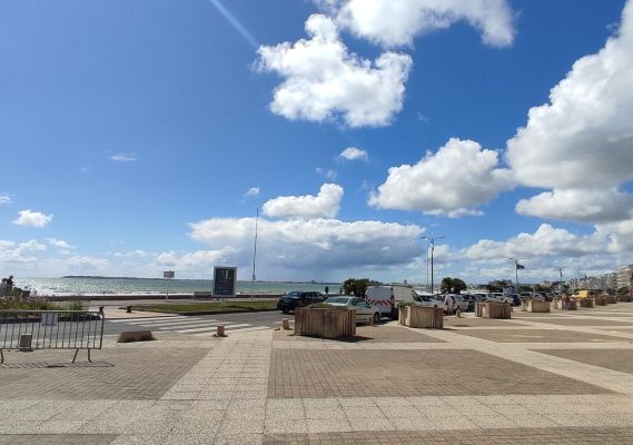 Vue de la terrasse du studio